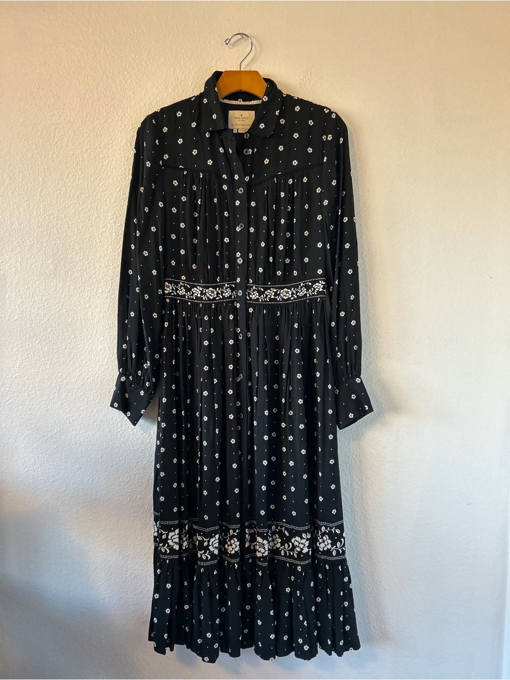 Kate Spade Bandana Shirtdress Size 4 - Picture 3 of 10